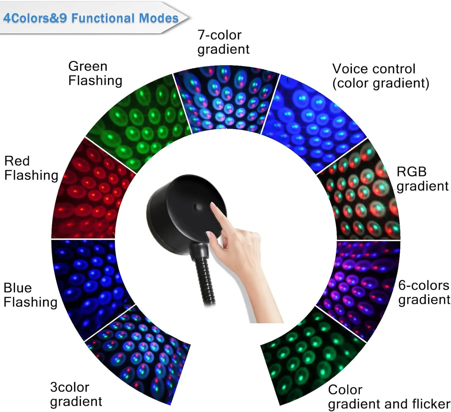 M9 USB Colorful Sunset Lights